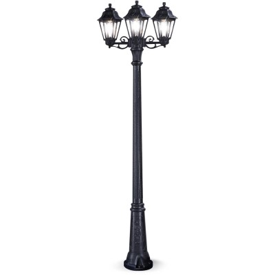Small 3 Head Lamp Post