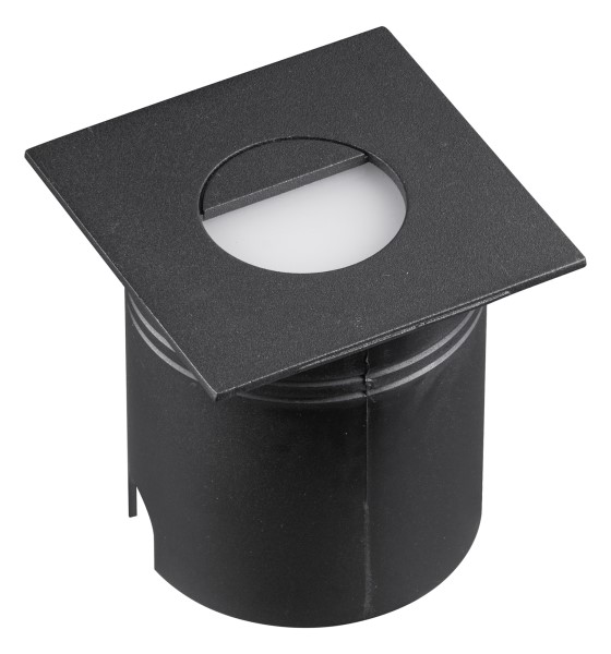 (image for) Square Eyelid Wall Lamp - Sand Black