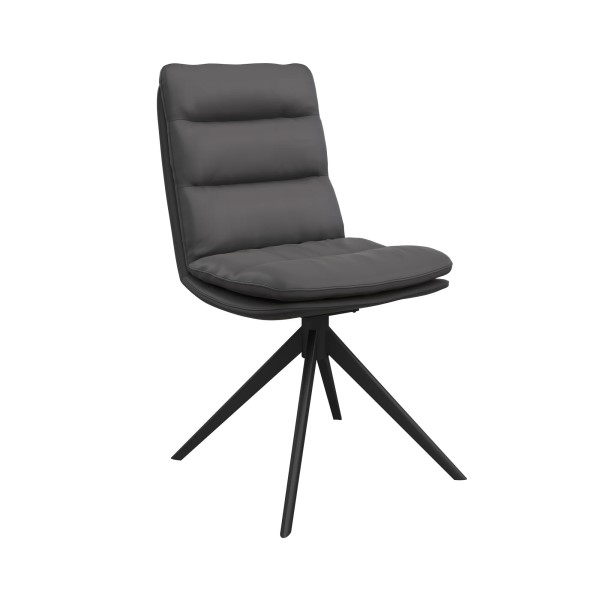 (image for) Swivel Dining Chair - Dark Grey