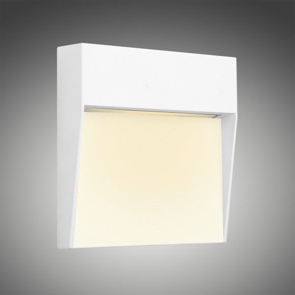 (image for) Small Square Wall Lamp - Sand White