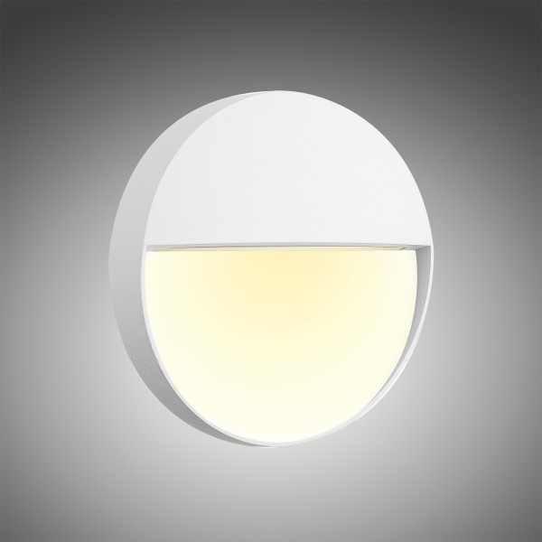 (image for) Small Round Wall Lamp - Sand White