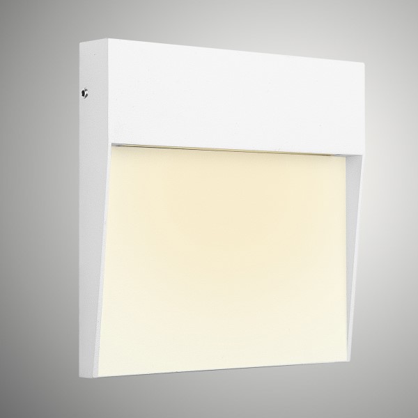 (image for) Large Square Wall Lamp - Sand White