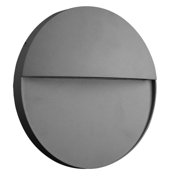 (image for) Large Round Wall Lamp - Anthracite