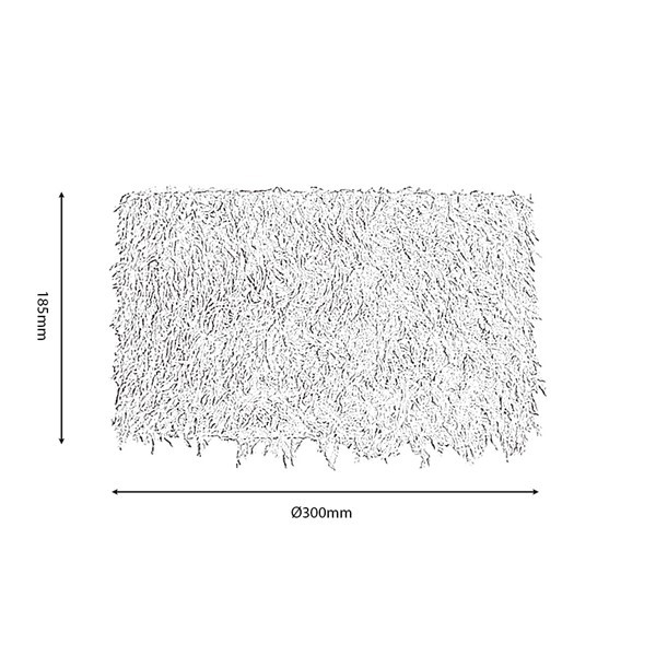 (image for) Faux Feather Blue Shade