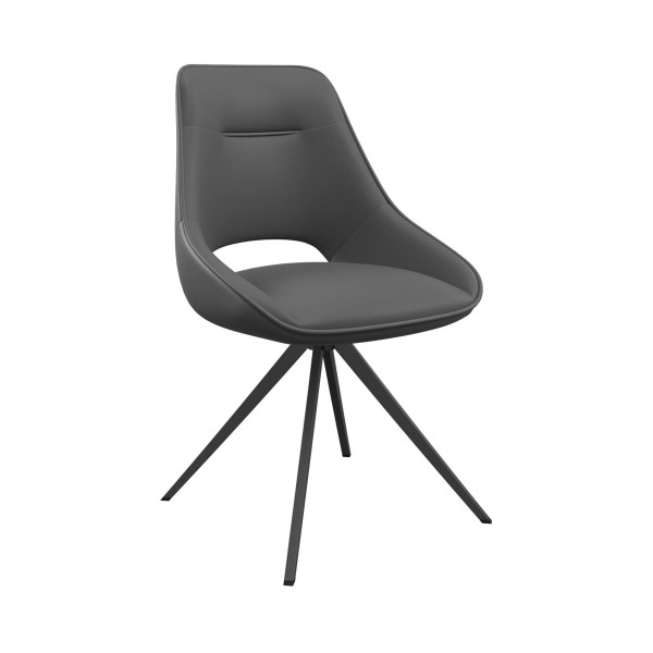 (image for) Swivel Dining Chair - Grey