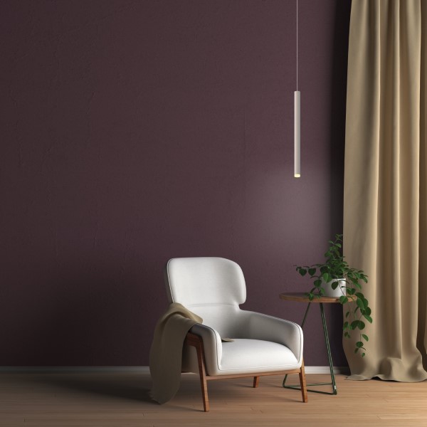 (image for) 1 Light Pendant - Sand White