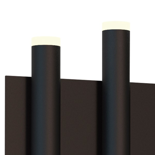 (image for) 3+3 Light Wall Light - Sand Black