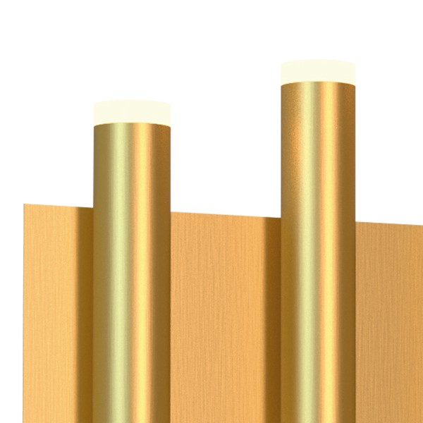 (image for) 3+3 Light Wall Light - Gold