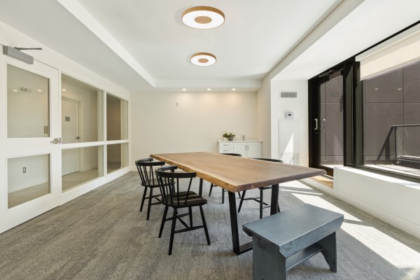 (image for) 65cm Round Ceiling 100W LED - Wood Effect