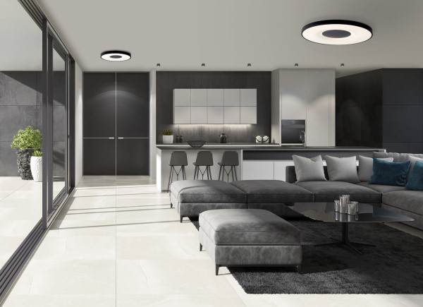 (image for) 50cm Round Ceiling 80W LED - Black