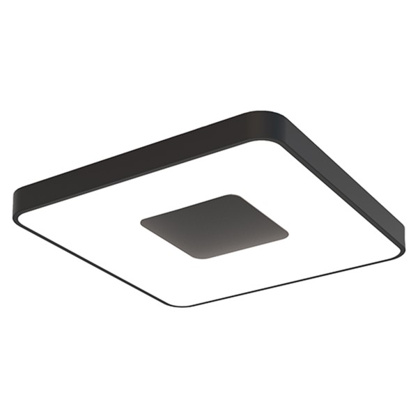(image for) Square Ceiling 100W LED - Black