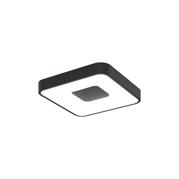 (image for) Square Ceiling 56W LED - Black