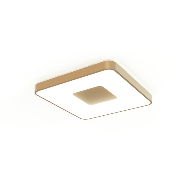(image for) Square Ceiling 100W LED - Gold
