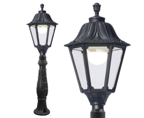 (image for) Single Large Head Lamp Post