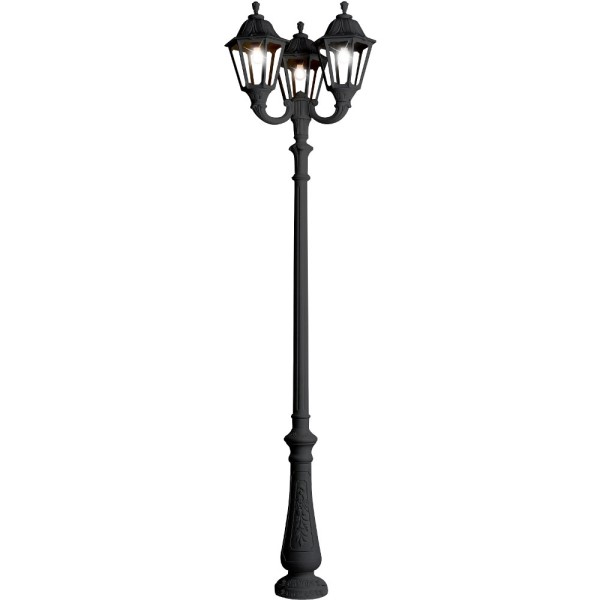 (image for) Large 3 Head Lamp Post