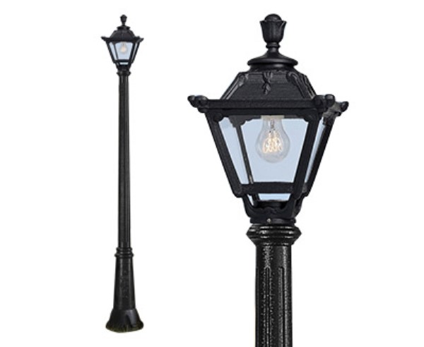 (image for) Single Medium Head Lamp Post