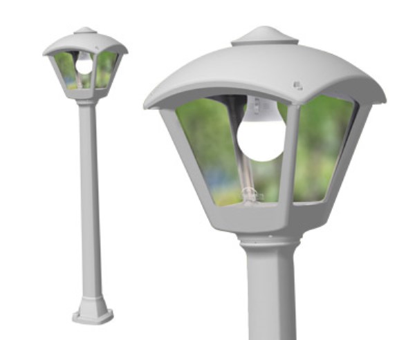 (image for) Medium Short Post Lantern