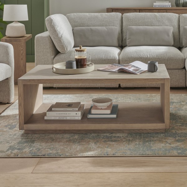 (image for) Coffee Table - Smoked Oak