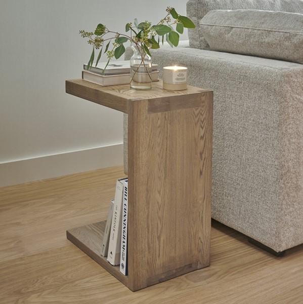 (image for) Drinks Table - Smoked Oak