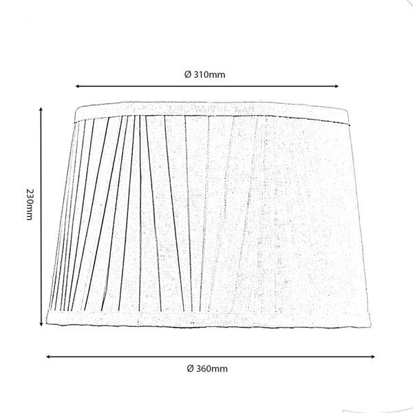 (image for) Gathered Shade Oatmeal