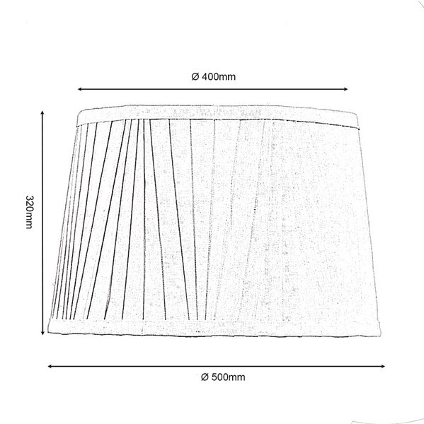 (image for) Gathered Shade Oatmeal