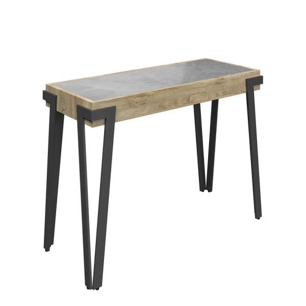 (image for) Ceramic Console Table - Grey
