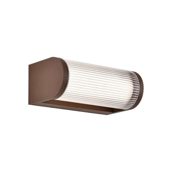 (image for) Wall Light, 12W LED IP65 - Rust Brown