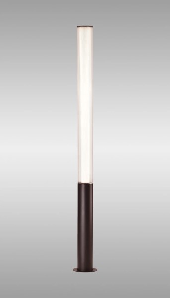 (image for) 155cm Bollard, 32W LED IP65 - Rust Brown