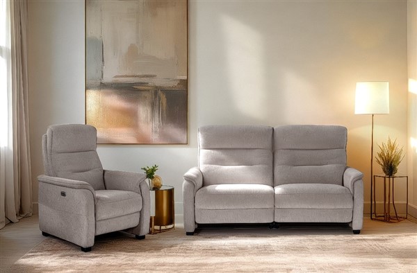 (image for) 3 Seater Power – Pewter