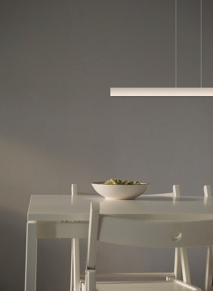 (image for) 1.2m Linear Pendant 110°, 38W LED, 3000K - White