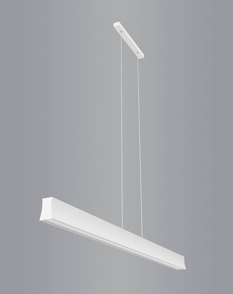 (image for) 1.2m Linear Pendant 110°, 38W LED, 4000K - White