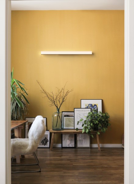 (image for) 120cm Linear Wall Lamp 110°, 38W LED, 3000K - White