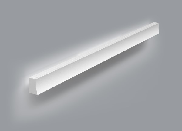 (image for) 120cm Linear Wall Lamp 110°, 38W LED, 4000K - White