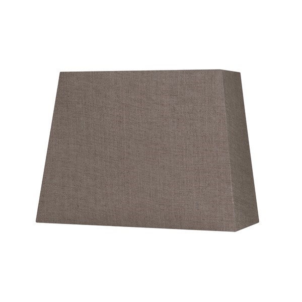 (image for) Rectangular Linen Shade Mocha