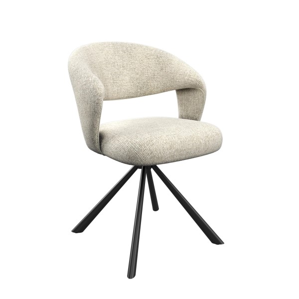 (image for) Swivel Dining Chair - Champagne
