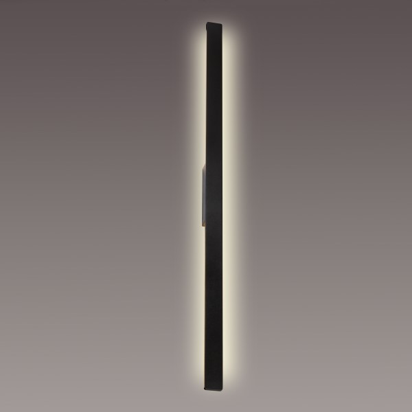 (image for) 1.4m Wall Lamp, IP54 - Black