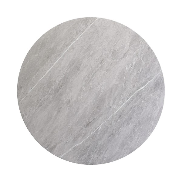 (image for) 1200mm Round Ceramic Dining Table - Mid Grey