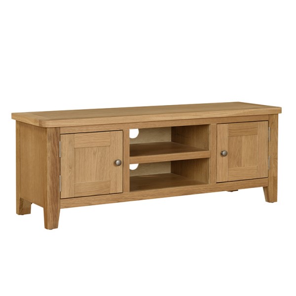 TV Unit 1200 - Natural Oak (image for) TV Unit 1200 - Natural Oak