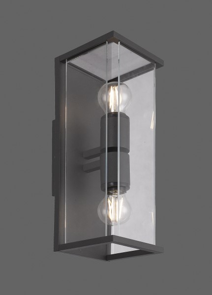 (image for) Wall Lamp, IP54 - Graphite