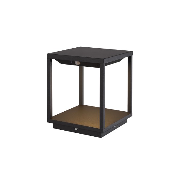 (image for) Solar/Sensor Pedestal, 3.5W LED, IP54 - Graphite