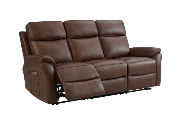 (image for) 3 Seater Electric Recliner - Brown