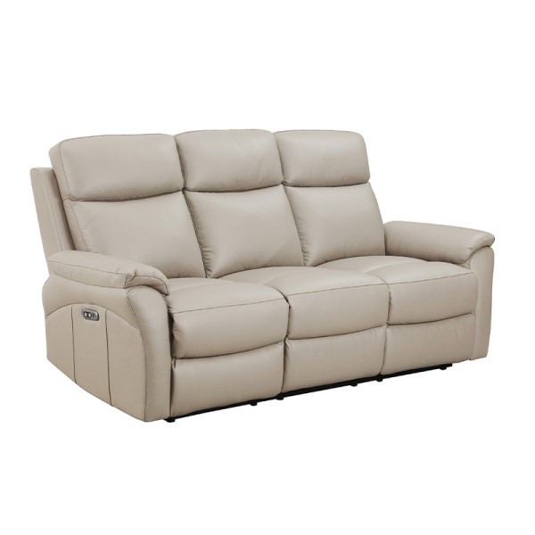 (image for) 3 Seater Electric Recliner - Cashmere