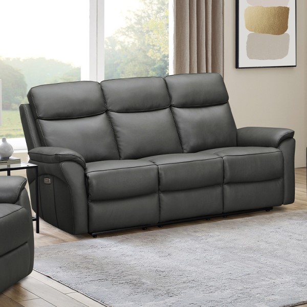 (image for) 3 Seater Electric Recliner - Truffle