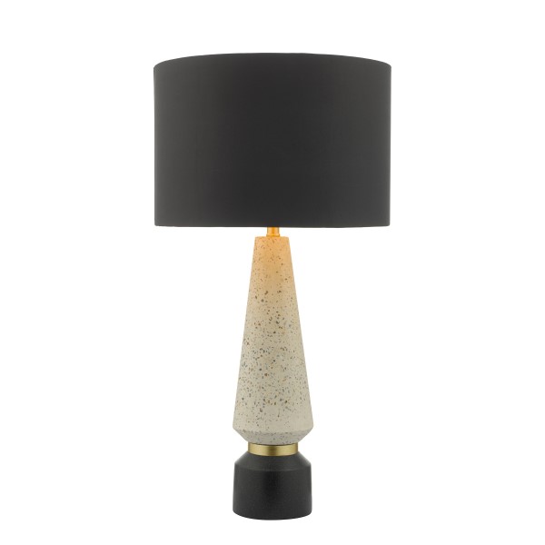 (image for) Table Lamp - White & Black With Shade