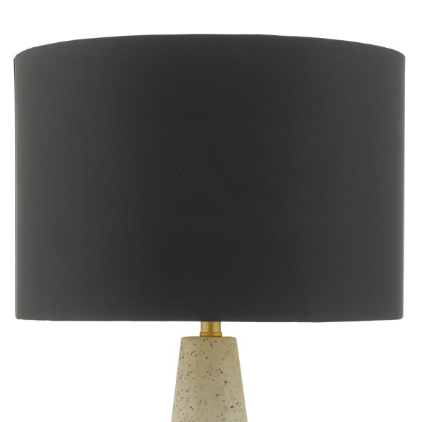 (image for) Table Lamp - White & Black With Shade