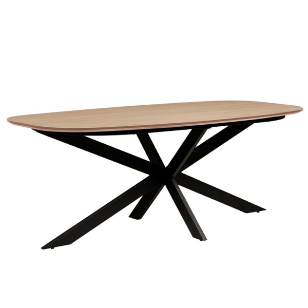 (image for) Oval Dining Table 1600mm Oak Finish