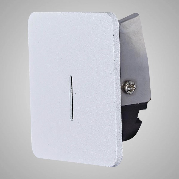 (image for) Square Wall Lamp, 3W LED - White