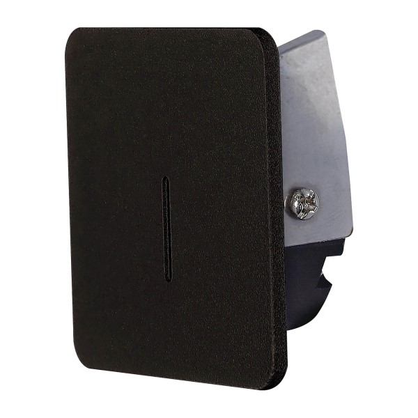 (image for) Square Wall Lamp, 3W LED - Black