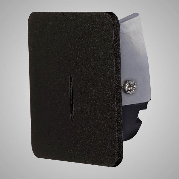 (image for) Square Wall Lamp, 3W LED - Black