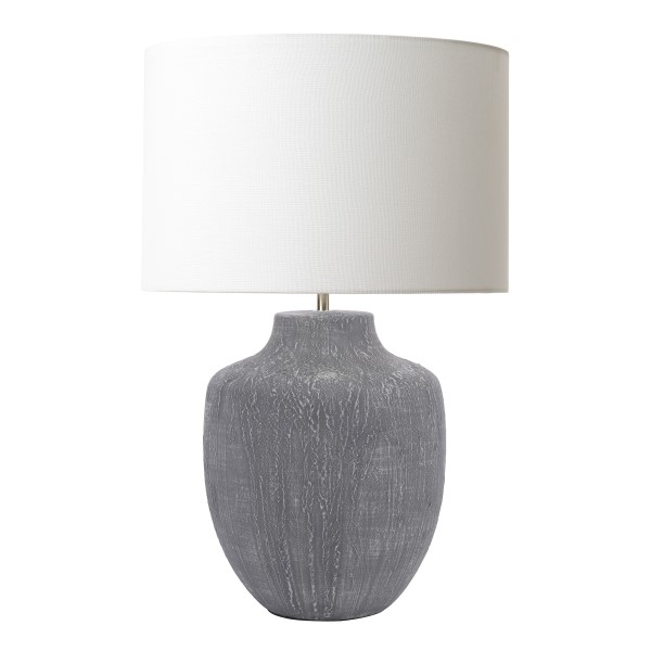 (image for) Table Lamp - Textured Grey Base